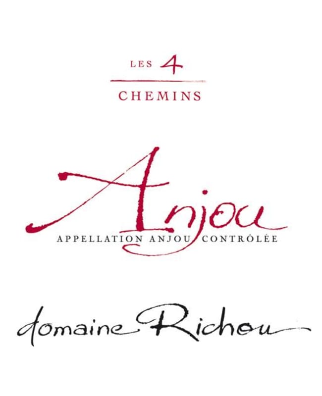 Domaine Richou Anjou Les 4 Chemins Rouge 2011 Front Label