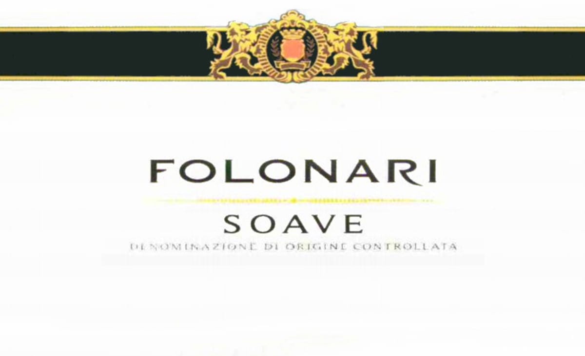 Folonari Soave 2010 Front Label