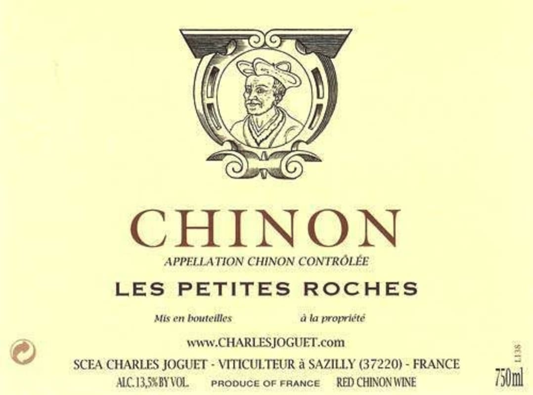 Charles Joguet Chinon Les Petites Roches 2012 Front Label