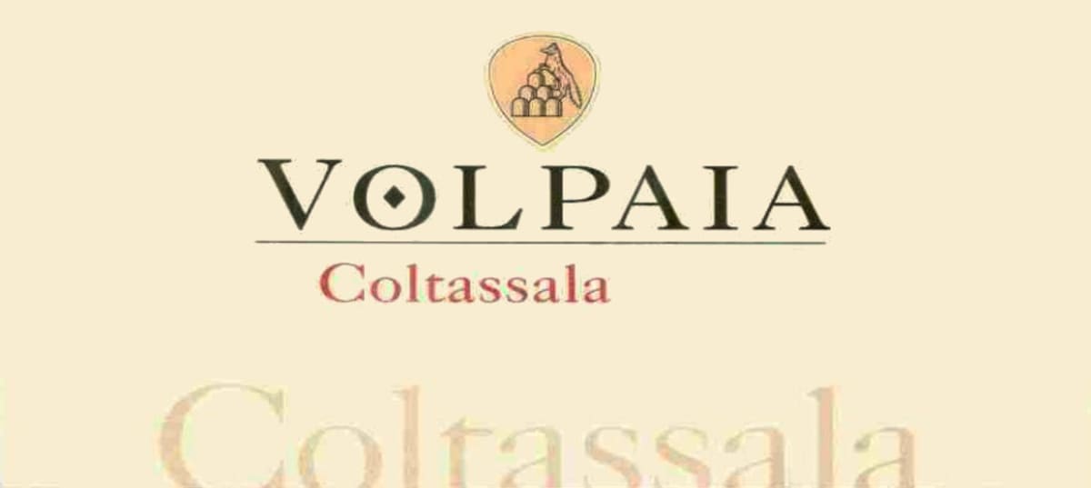 Castello di Volpaia Chianti Coltassala 1999 Front Label