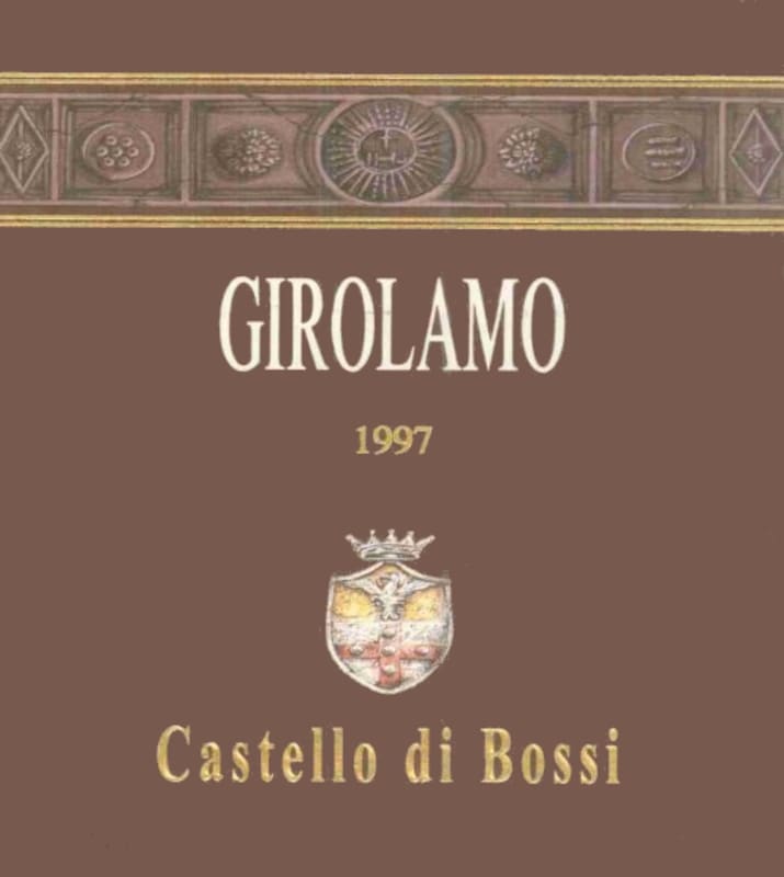 Castello di Bossi Girolamo 1997 Front Label