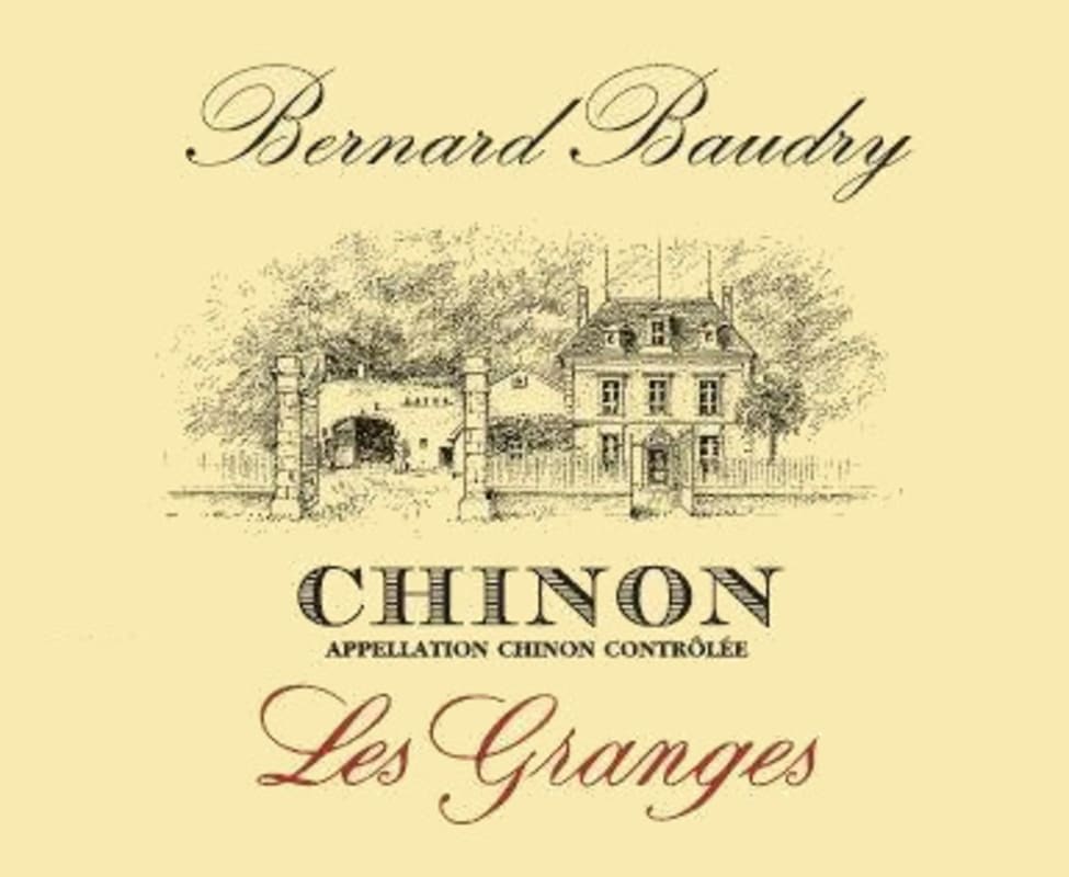 Bernard Baudry Chinon Les Granges 2015 Front Label