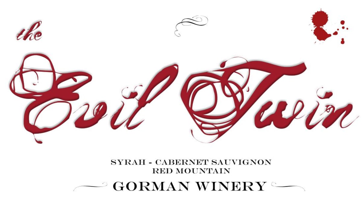 Gorman The Evil Twin 2012 Front Label