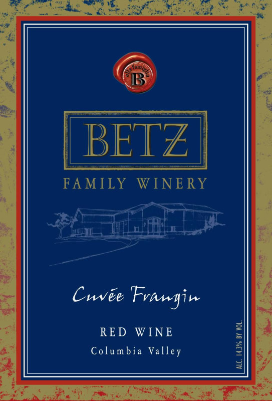 Betz Family Winery Cuvee Frangin 2013 Front Label