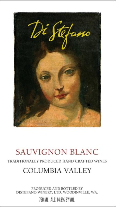 DiStefano Winery Sauvignon Blanc 2013 Front Label