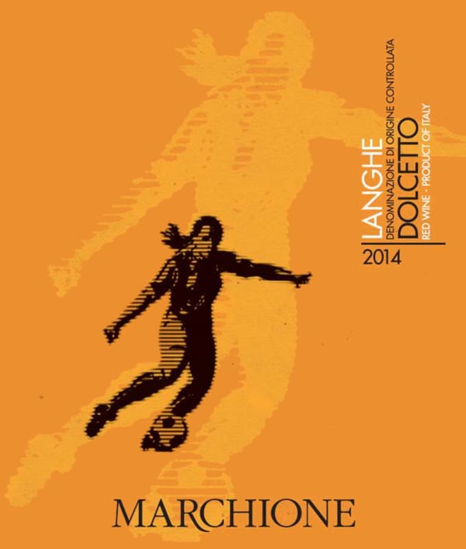 Marchione Dolcetto 2014 Front Label