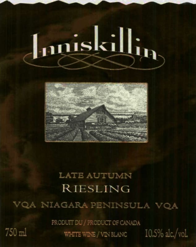 Inniskillin Late Autumn Riesling 2009 Front Label