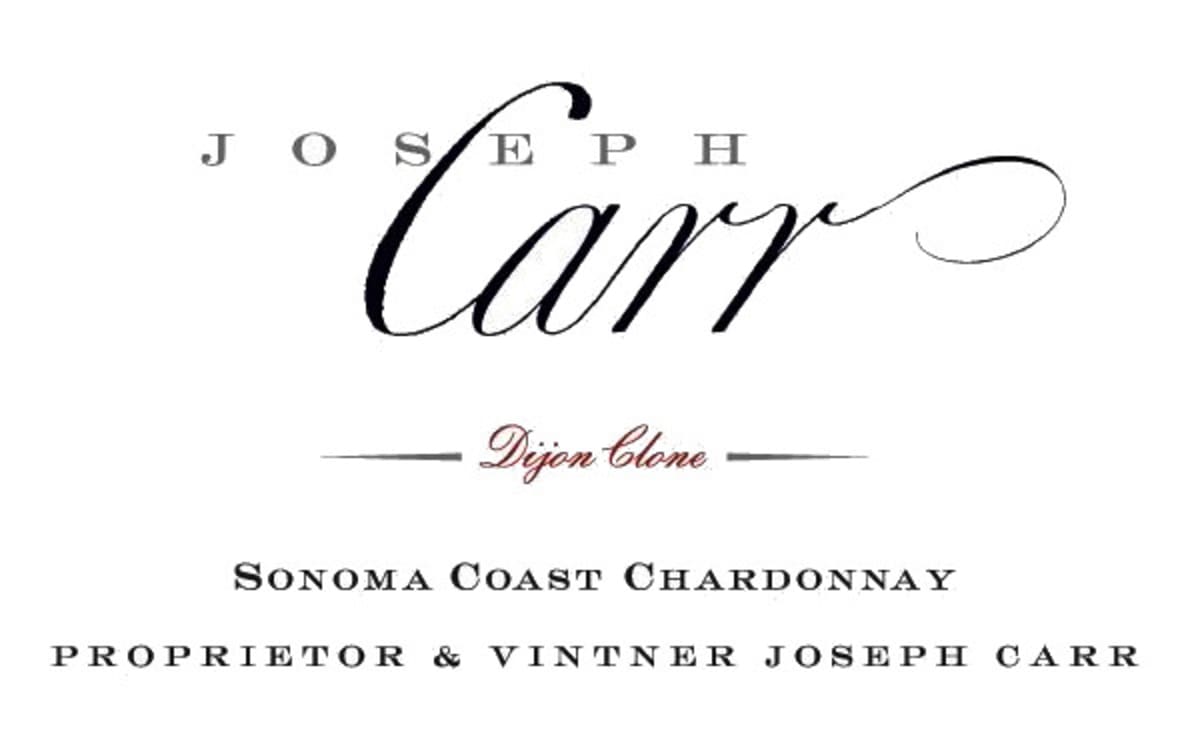 Joseph Carr Dijon Clone Chardonnay 2014 Front Label