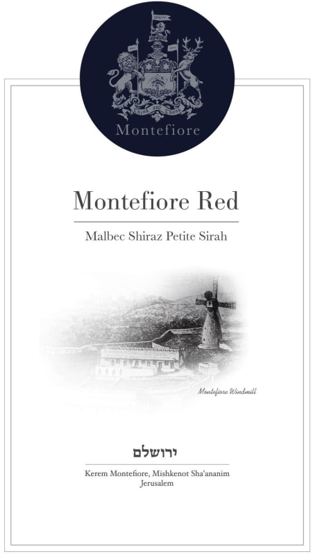 Montefiore Red 2014 Front Label