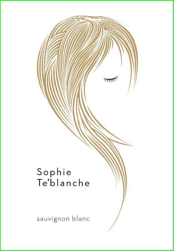Sophie Te'blanche Sauvignon blanc 2015 Front Label