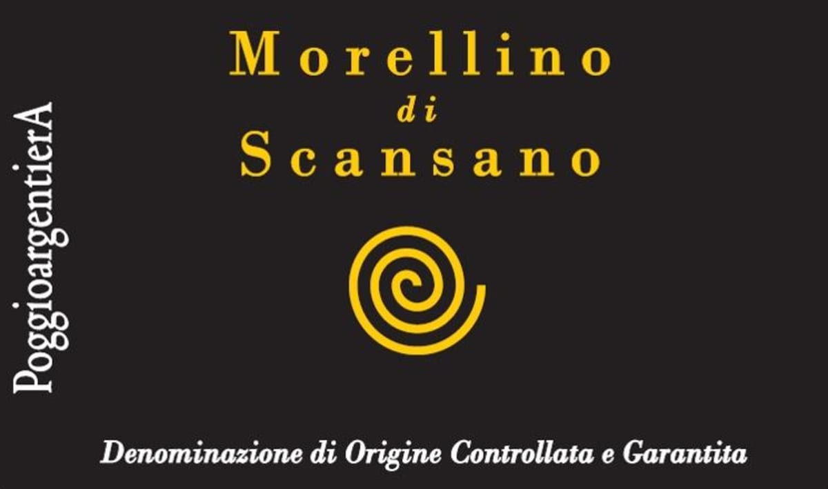 Poggio Argentiera Morellino di Scansano Bellamarsilia 2013 Front Label