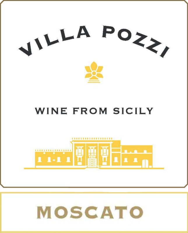 Villa Pozzi Moscato 2015 Front Label