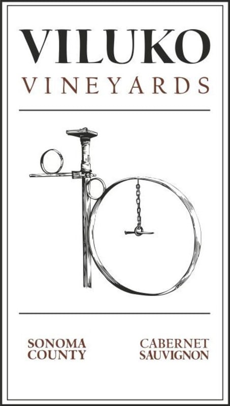 Viluko Vineyards Cabernet Sauvignon 2011 Front Label