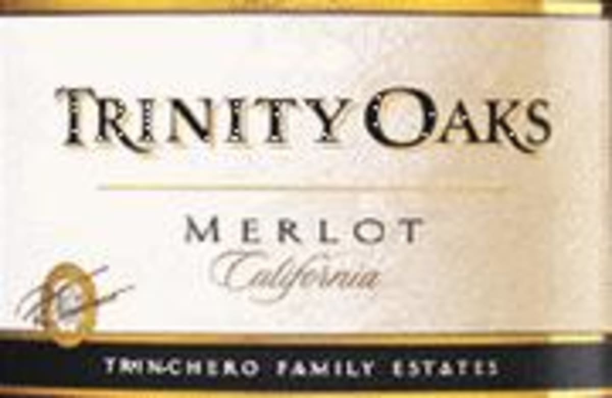 Trinity Oaks Merlot 1998 Front Label