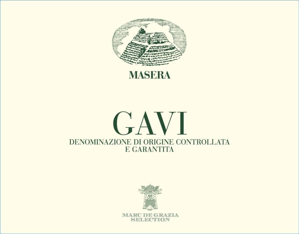 Stefano Massone Gavi Masera 2012 Front Label