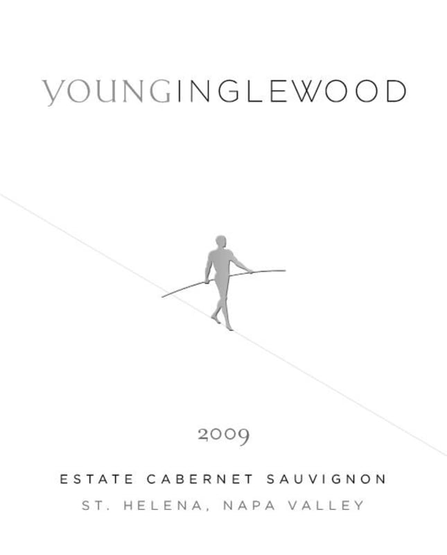 Young-Inglewood Estate Cabernet Sauvignon 2009 Front Label