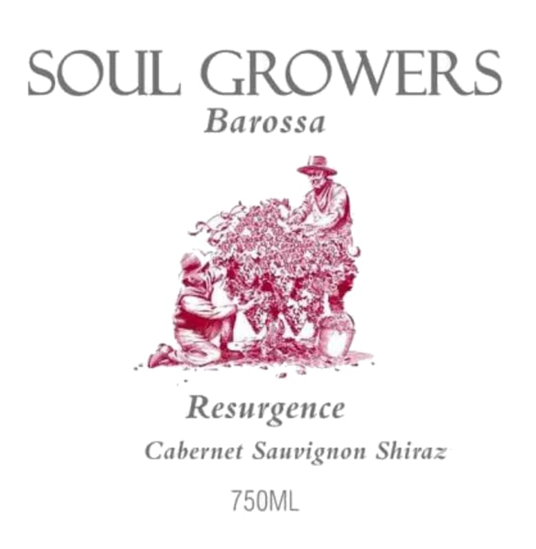 Soul Growers Resurgence Shiraz Cabernet Sauvignon 2013 Front Label