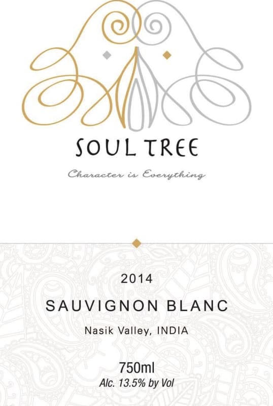 Soul Tree Wine Sauvignon Blanc 2014 Front Label