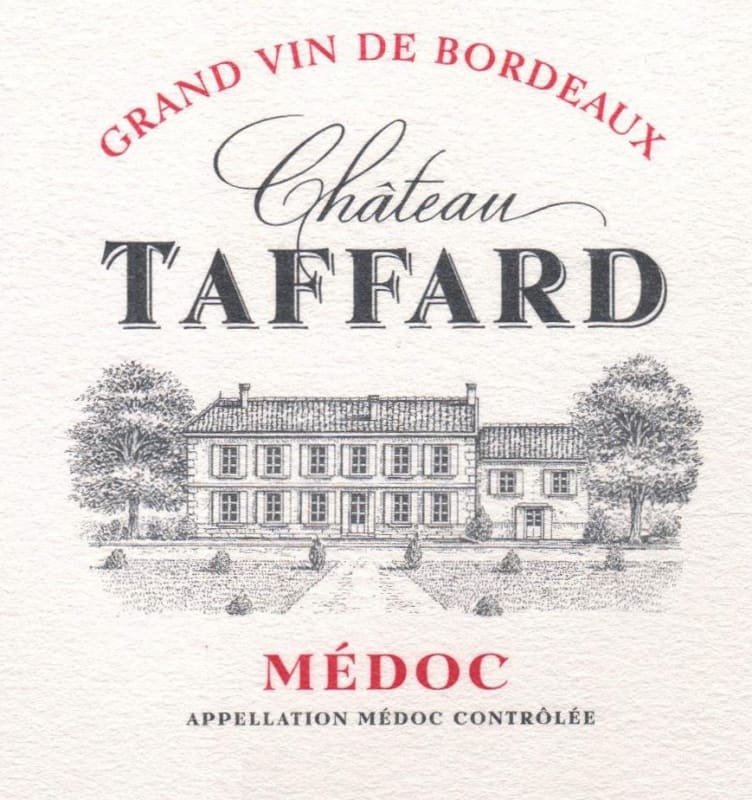Chateau Taffard de Blaignan 2011 Front Label