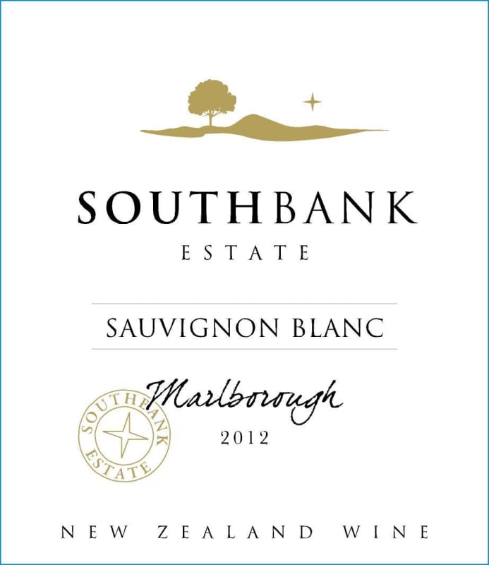 Southbank Estate Sauvignon Blanc 2012 Front Label