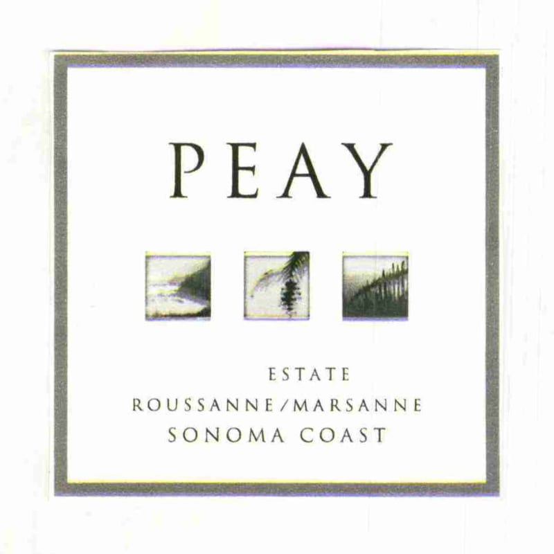 Peay Vineyards Estate Roussanne/Marsanne 2008 Front Label