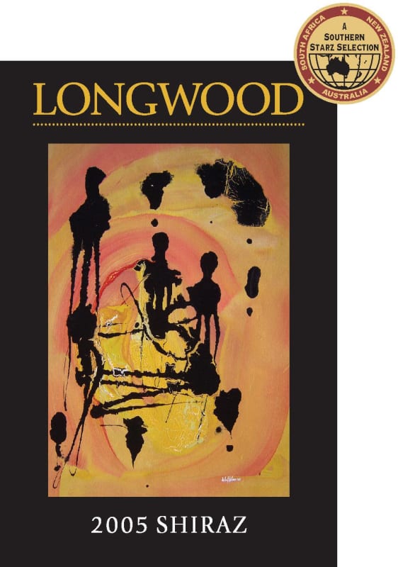 Southern Starz, Inc. Longwood Shiraz 2005 Front Label