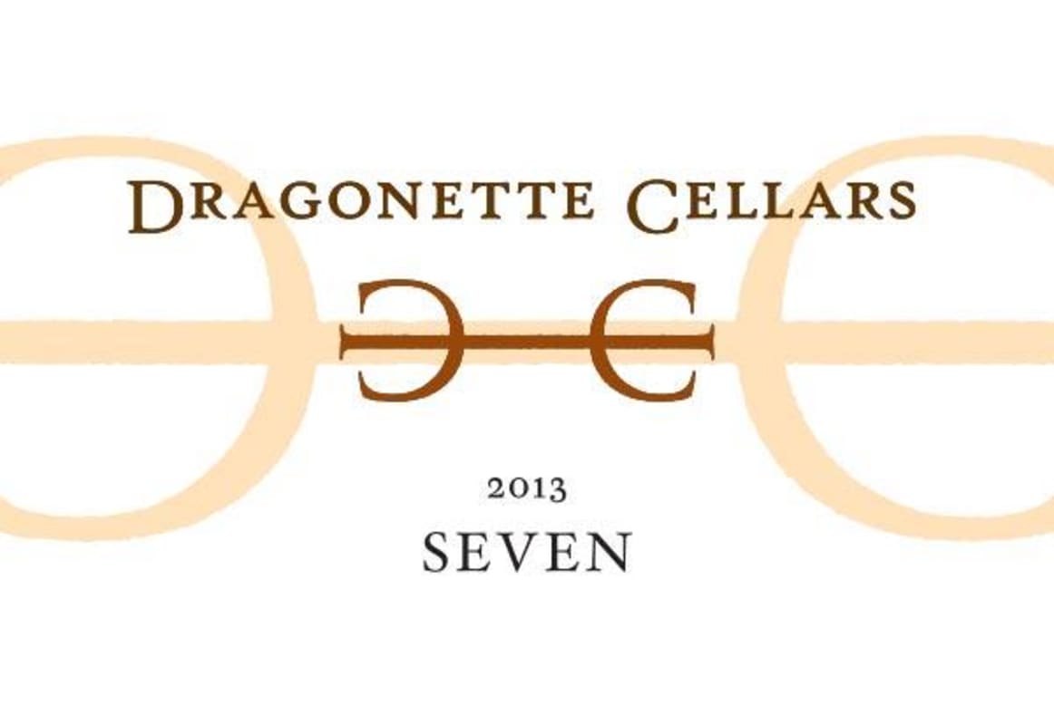 Dragonette Cellars Central Coast Seven 2013 Front Label