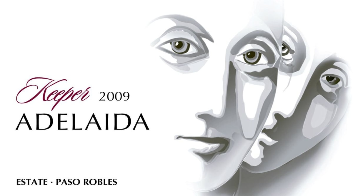 Adelaida Keeper Red 2009 Front Label