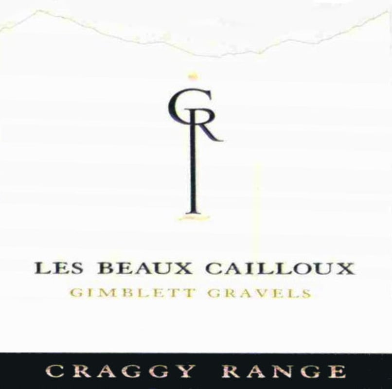 Craggy Range Winery Les Beaux Cailloux Chardonnay 2008 Front Label