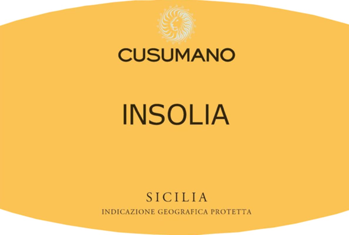 Cusumano Insolia 2011 Front Label