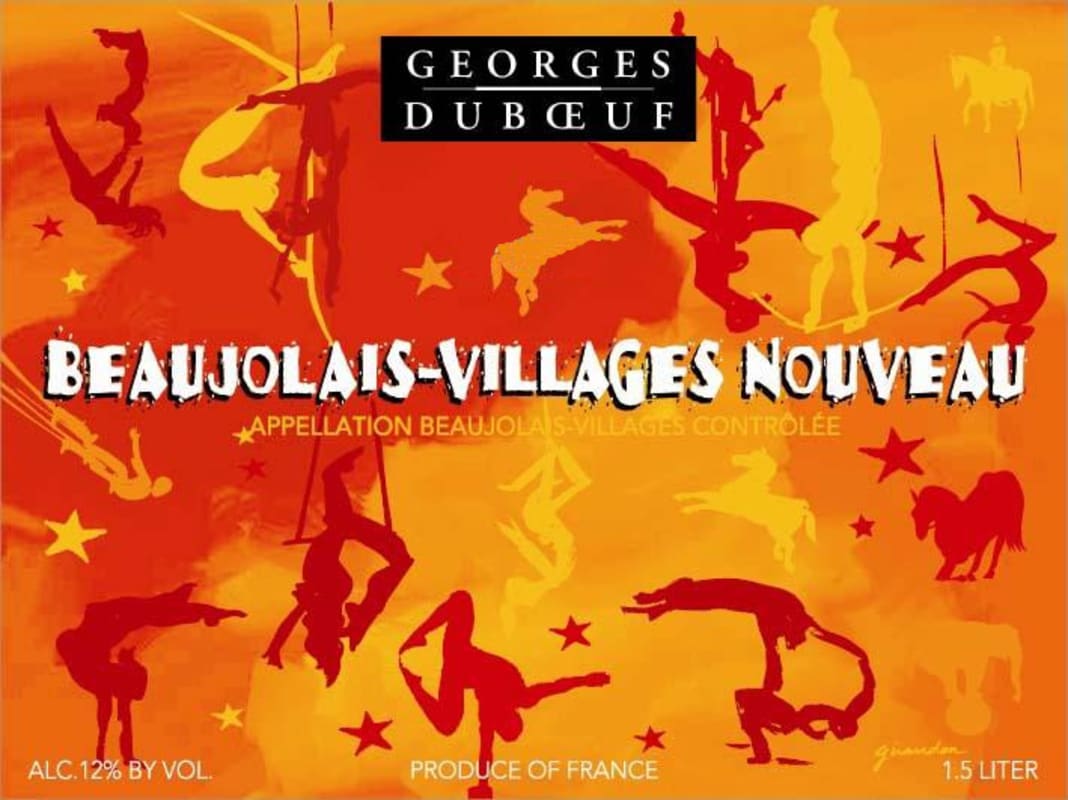 Duboeuf Beaujolais-Villages Nouveau 2013 Front Label