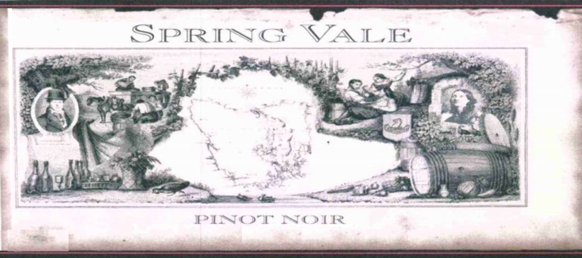 Spring Vale Vineyards Pinot Noir 2010 Front Label