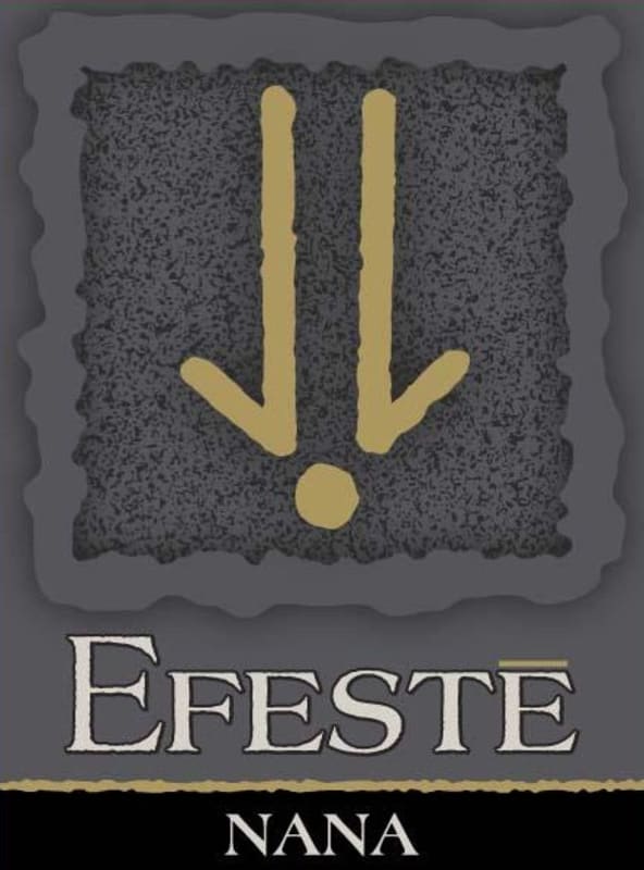 Efeste Nana 2012 Front Label