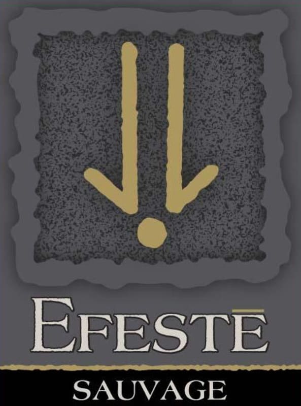 Efeste Sauvage Sauvignon Blanc 2014 Front Label