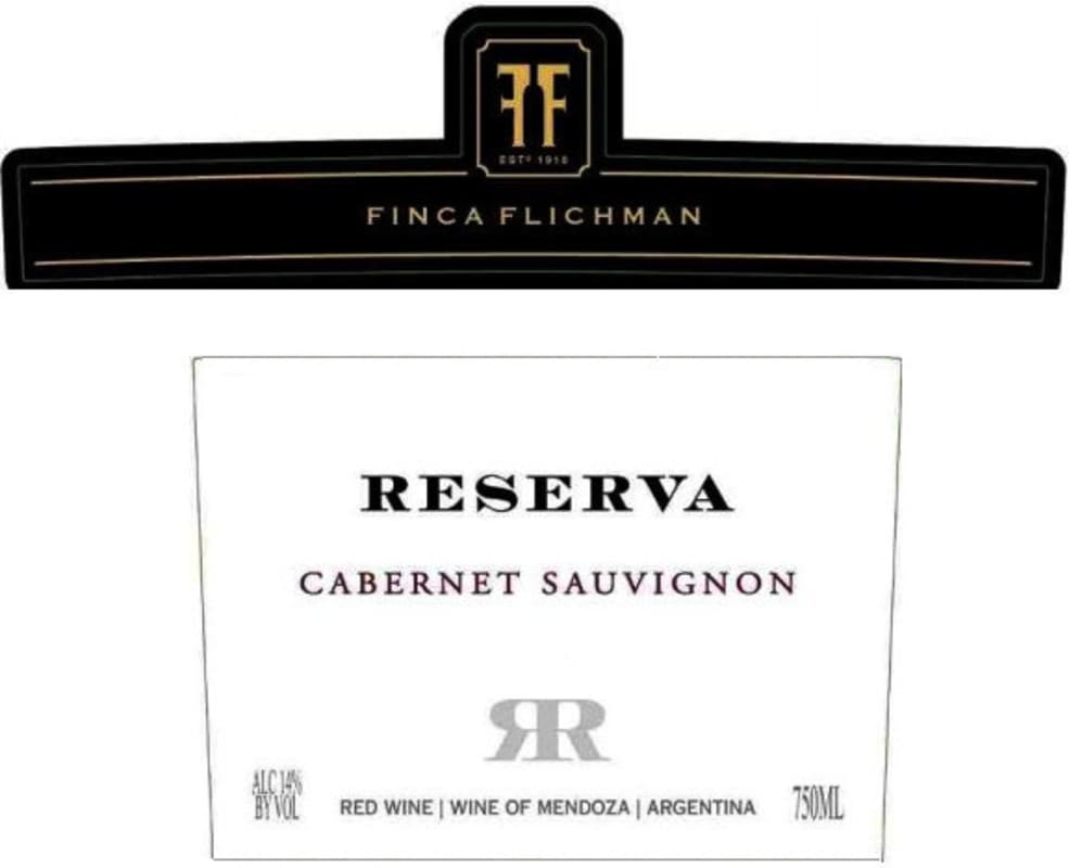 Finca Flichman Reserve Cabernet Sauvignon 2008 Front Label