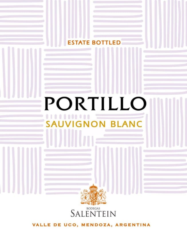 Portillo Sauvignon Blanc 2012 Front Label