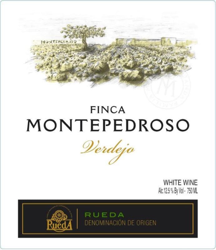 Finca Montepedroso Verdejo 2013 Front Label