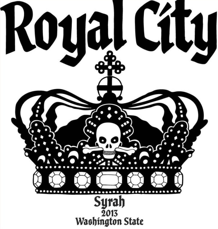 Charles & Charles Royal City Syrah 2013 Front Label