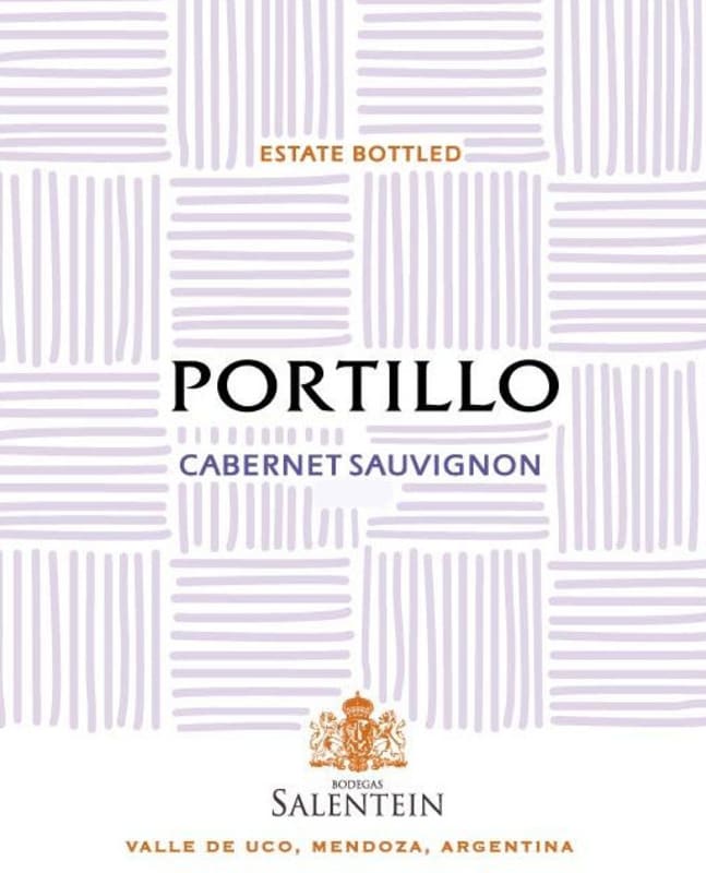 Portillo Cabernet Sauvignon 2013 Front Label
