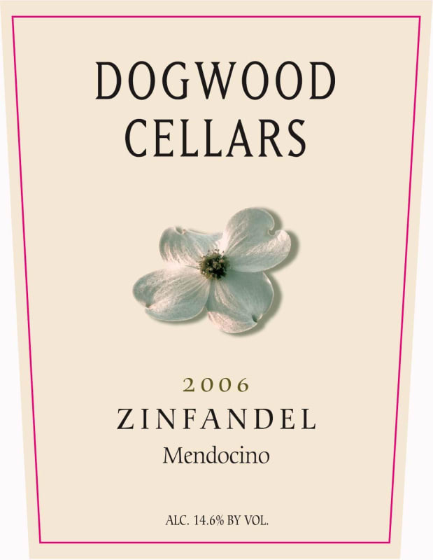 Dogwood Cellars Zinfandel 2006 Front Label
