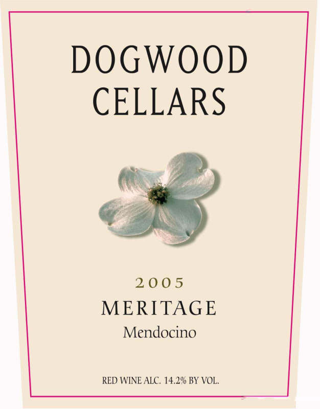 Dogwood Cellars Meritage 2005 Front Label
