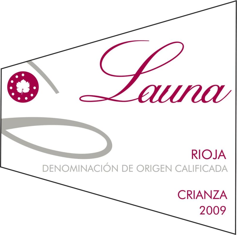 Bodegas Launa Crianza 2009 Front Label