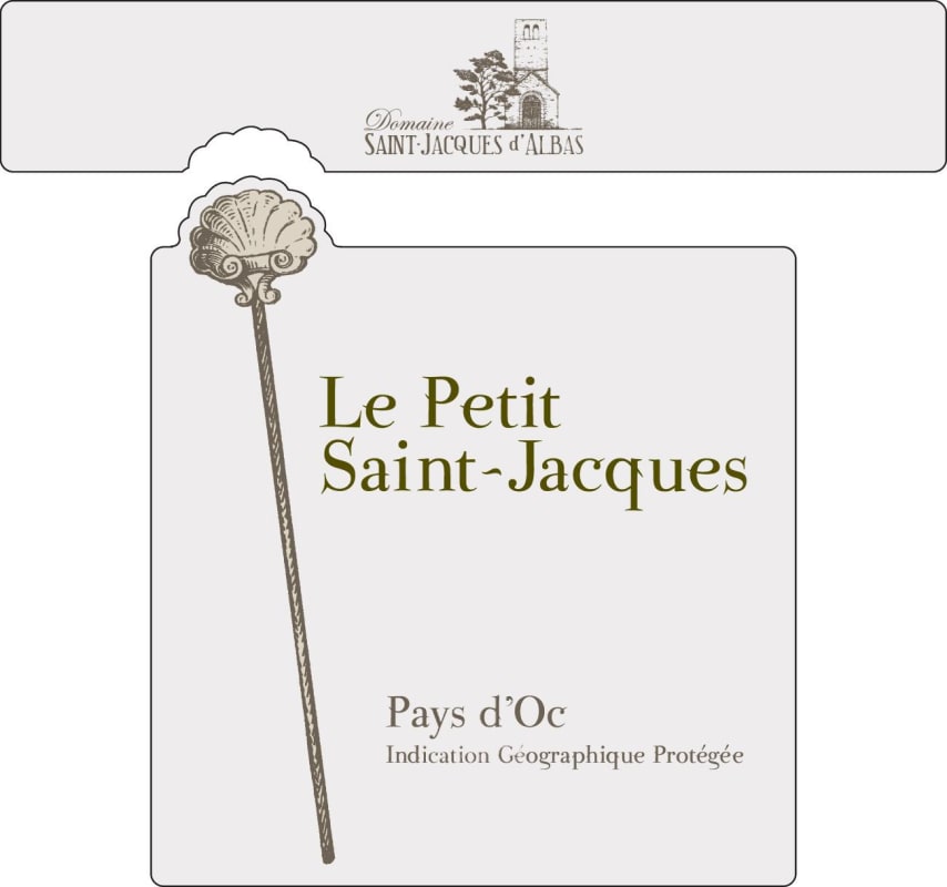St Jacques d'Albas Le Petit Saint-Jacques Blanc 2014 Front Label
