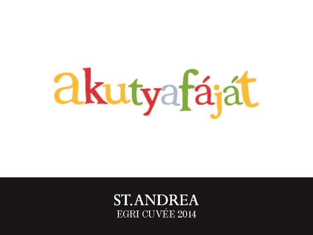St. Andrea Vineyards Akutyafajat Red 2014 Front Label