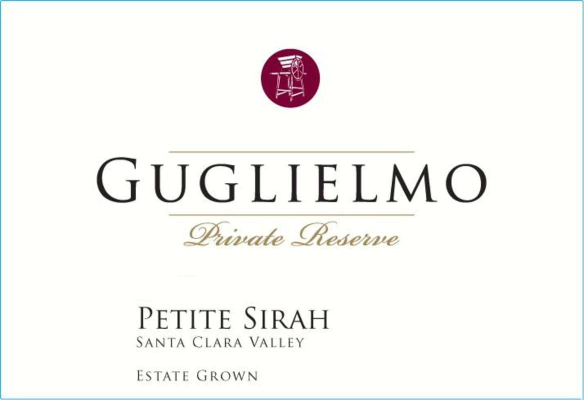 Emilio Guglielmo Private Reserve Petite Sirah 2012 Front Label