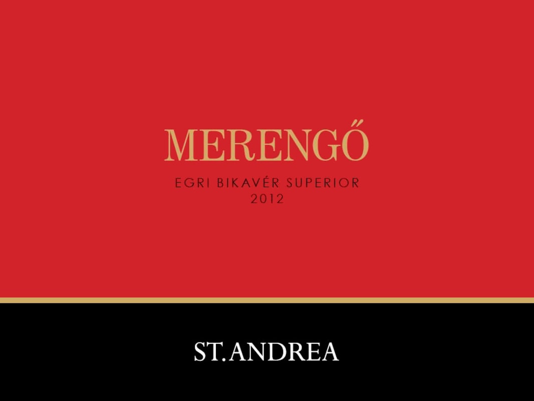 St. Andrea Vineyards Merengo Egri Bikaver Superior 2012 Front Label