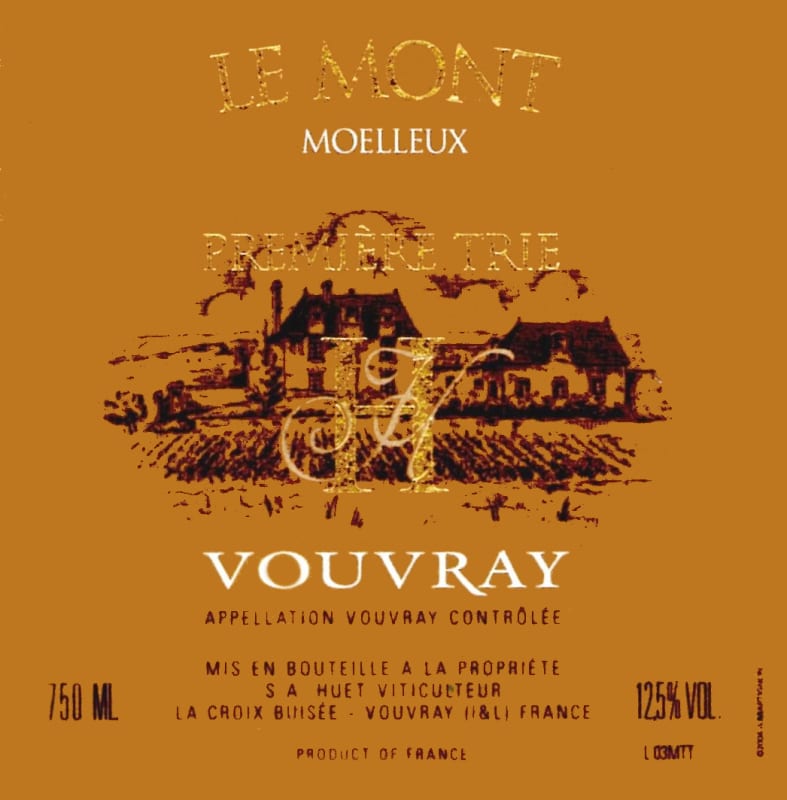 Domaine Huet Le Mont Moelleux Premier Trie 2005 Front Label