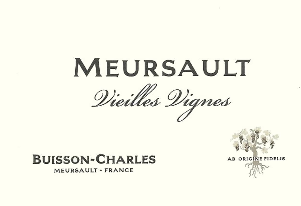 Domaine Buisson-Charles Meursault Vieilles Vignes 2010 Front Label