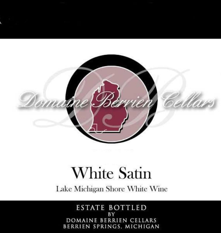 Domaine Berrien Cellars White Satin 2015 Front Label