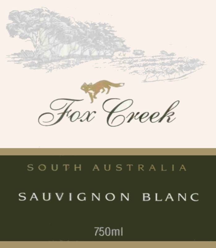 Fox Creek Sauvignon Blanc 2012 Front Label